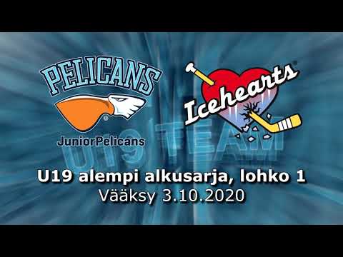 La 3.10.2020 Pelicans U19 Team - Icehearts