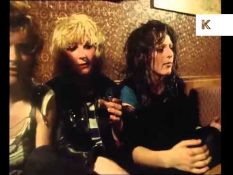 1970s The Slits Interview and Performance, Punk, London | Premium Footage