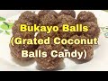 Bukayo Balls (Grated Coconut Balls Candy) || DeLIciously Made