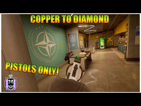Copper to DIAMOND: Half of their team left so we did pistols only...