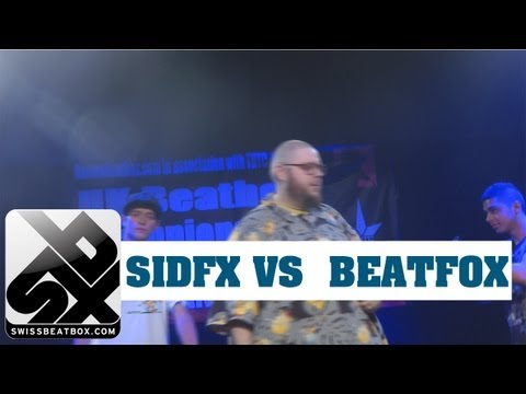 SIDFX VS BEATFOX - UK Beatbox Championships 2012 - 1/4 Final