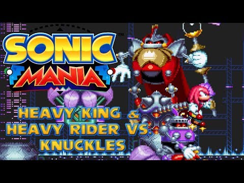 Sonic Mania - Heavy King & Heavy Rider vs. Knuckles