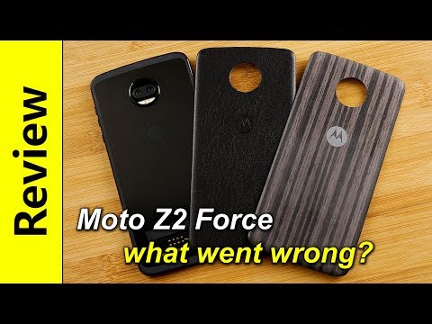 Moto Z2 Force | what went wrong?