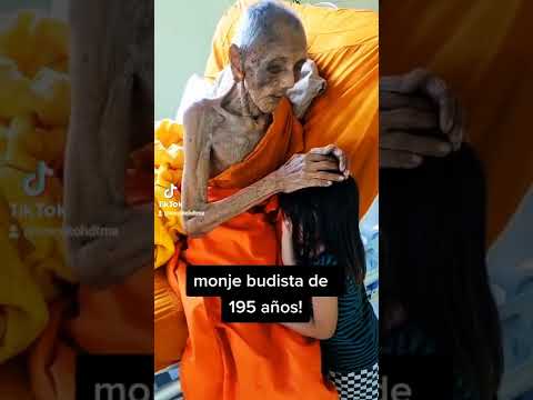 ¡INCREIBLE! Monje Budista de 195 años?  #Shorts