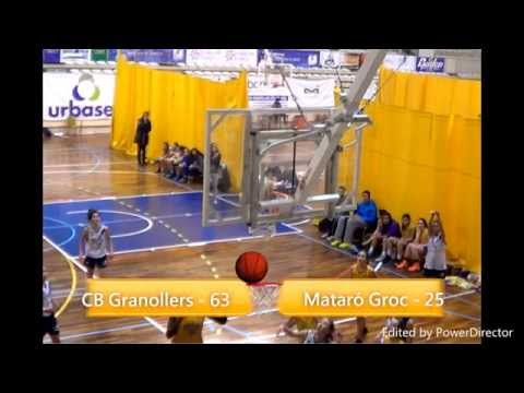 AFM MVP - C.B. Granollers 63 vs C.B. Mataró Groc 25