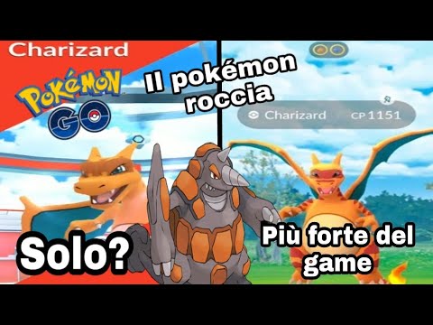Raid di livello 4 da solo! Affronto Charizard Clone (vincerò?): Pokémon Go Ita