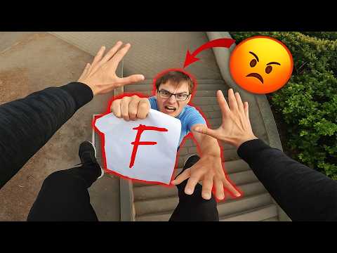 ESCAPING ANGRY TEACHER (Epic Parkour POV Chase) Part 7