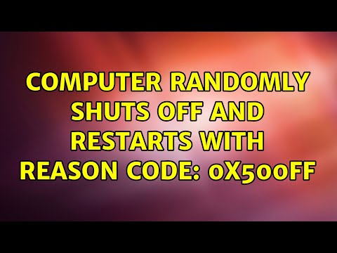 0x500ff Reason Code