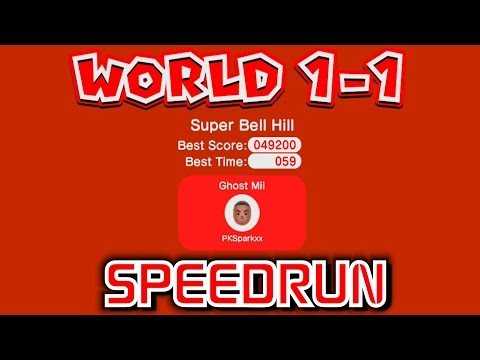 Super Mario 3D World - World 1-1 SpeedRun