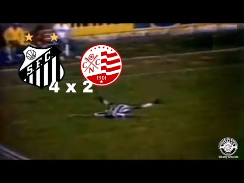 Santos 4 x 2 Náutico - 09/04/1984 - Chulapa volta, marca dois e ameaça de porrada agitador!