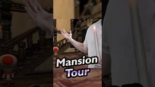 Luigi's Mansion Tour 👻 #asmr #shorts #asmrvideos #asmrsounds #mario