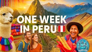 One Week in Peru 🇵🇪 | The Ultimate 2025 Travel Guide – Machu Picchu, Cusco &amp;amp; Sacred Valley