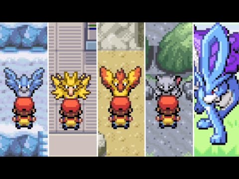 Como capturar a los Pokémon Legendarios en Pokemon Rojo Fuego y Verde Hoja