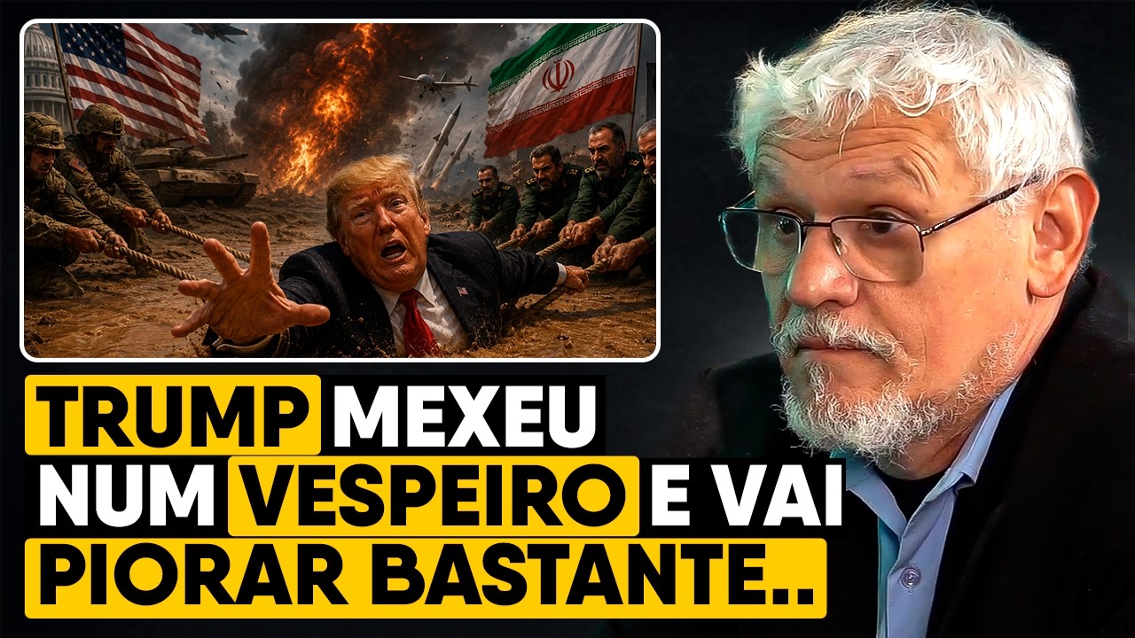 Por que o CONFLITO entre EUA e IRÃ VOLTOU AINDA PIOR? - ROBINSON FARINAZZO