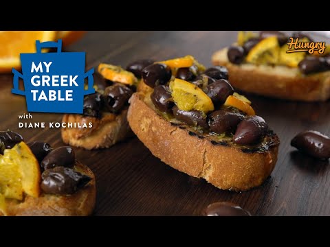 Sauteed Olives And Oranges Recipe | My Greek Table with Diane Kochilas