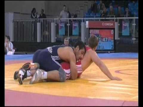 Wrestling Greco-Roman 84KG 1/2 Final EST - AZE