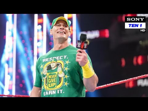 WWE Raw John Cena Return & Attack Brock Lesnar 17 January 2022 - WWE Raw Highlights today 17/01/2022