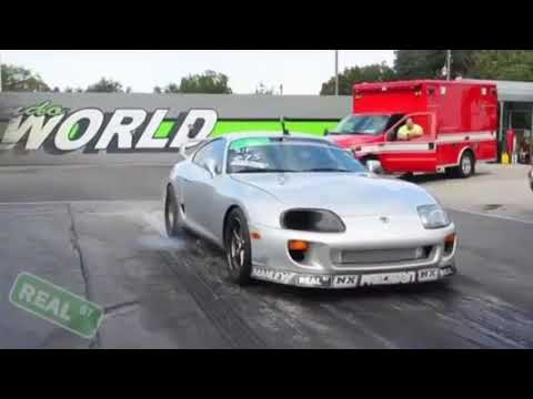Best of Toyota Supra MK4 (2JZ) Burnout | Antilag | Racing compilation