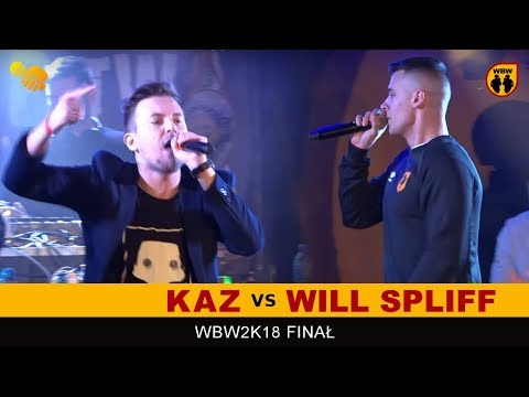 Kaz 🆚 Will Spliff 🎤 WBW 2018 Finał (freestyle rap battle)