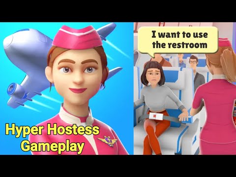 Hyper Hostess Game Gameplay - YouTube