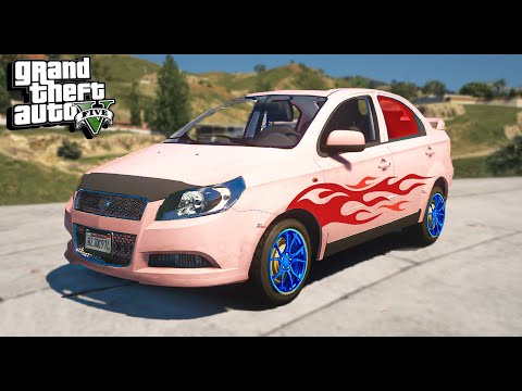 GTA 5 NEXIA 3 ENG XUNUK TUNING | KIMIKI ENG CRINGE ?!