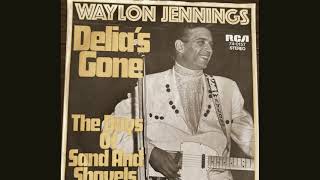 Waylon Jennings &quot;Delia&#39;s Gone&quot; Lp promo vinyl