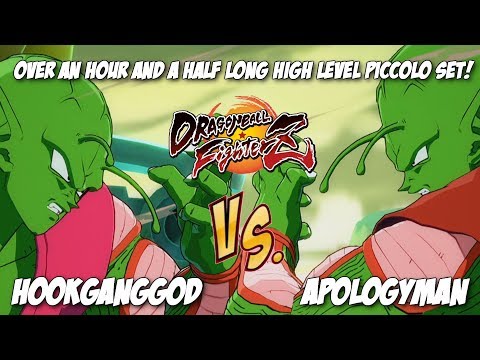 HYPE Piccolo Battle!  Over an Hour and a half of Hookganggod Vs Apology Man action![DBFZ]
