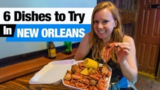 Cajun & Creole Food - 6 Dishes to Try in New Orleans! (Boudin, Beignets and more!)