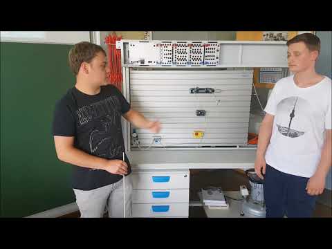 Schüler als Lehrer - Pneumatikanlage, Drosselung, Stick-Slip-Effekt Drosselrückschlagventil