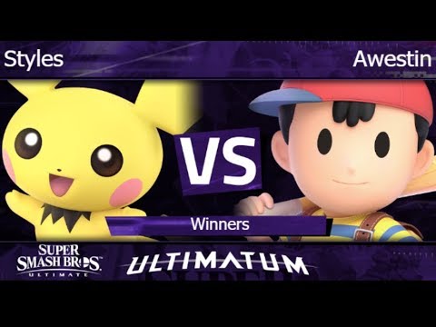 Ultimatum  - Styles (Pichu) vs FX | Awestin (Ness) Winners - SSBU