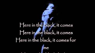 Gary Numan- Here In The Black (Official Lyrics Video)  [HQ]