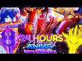 I Spent 24 HOURS In The NEW CHAINSAW MAN Update In Anime Vanguards Roblox