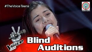 The Voice Teens Philippines Blind Audition: Ashley Barilea - Para Sa Akin.