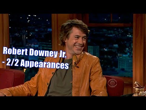 Robert Downey Jr. - They Are Crazy...But In A Different Way. - 2/2 Visits In Chronological Order