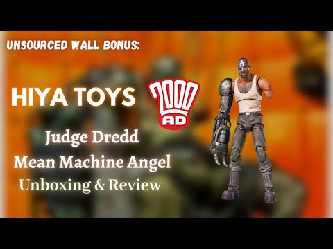 Unsourced Wall Bonus: HIYA Toys Judge Dredd - Mean Machine Angel | Unboxing & Review