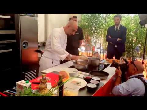 David Chauvac at Les Etoiles de Mougins- Ravioles de langoustine