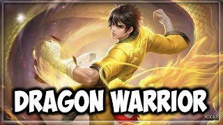 Heroes Evolved - Dragon Warrior Build | New Hero | Ranked Gameplay