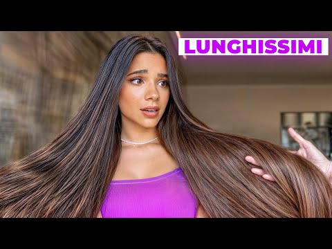 VIVO Con i Capelli LUNGHISSIMI Per 24 ORE!
