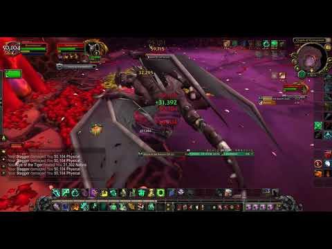 Soloing Normal Nythendra on a Brewmaster Monk Out of Boredom