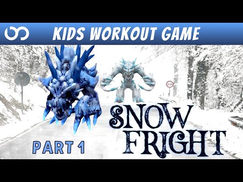 Going on a Yeti Hunt ❄️ Snow Fright 1 Brain Break ❄️ GoNoodle Winter Run
