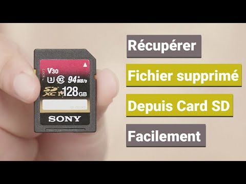 (Solution) Comment Récupérer Fichier / Photo supprimé d'une Carte SD