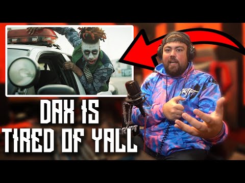 DAX IS MAD | CRYPT REACTS to Dax - JOKER RETURNS (Official Music Video)