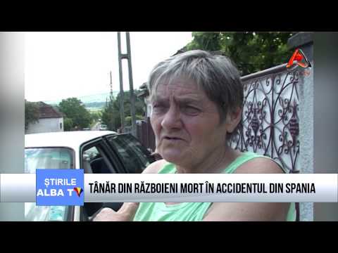TÂNĂR DIN RAZBOIENI MORT ÎN ACCIDENTUL DIN SPANIA
