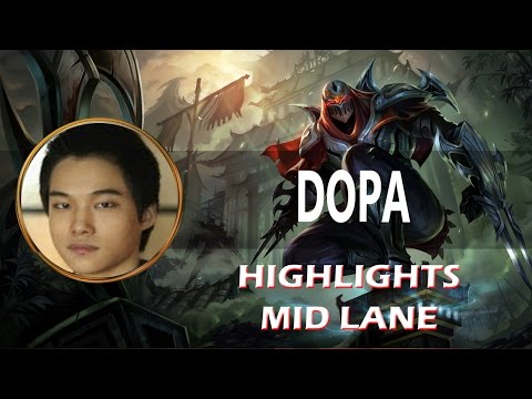 Dopa  Zed vs Azir  Jin Air Blanc Highlights SoloQ Ranked Challenge