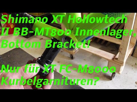 Shimano XT Hollowtech 2 BB-MT800 🔧 Innenlager Bottom Bracket Tretlager Truvativ Sram GPX FSA