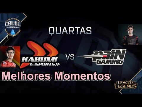 Melhores Momentos Kabum x Pain   Quartas   Cblol 2016