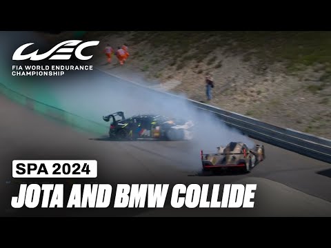 Jota and BMW Collide ???? I 2024 TotalEnergies 6 Hours of Spa I FIA WEC