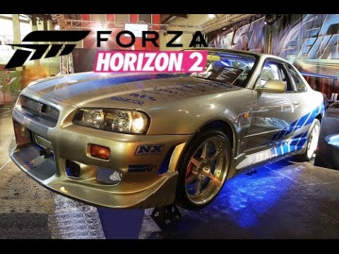 Forza Horizon 2 Nissan Skyline R34 GTR Xbox One Montage - 2FAST2FURIOUS