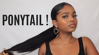 COMMENT JE REALISE UN PONYTAIL AVEC DES EXTENSIONS À CLIPS 😏 | LICIAROSEE