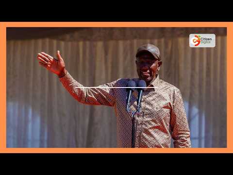Rais Ruto ameagiza wachuuzi wa kigeni wakamatwe